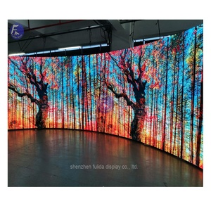 Écran LED souple HD flexible et léger, pliable et respectueux des yeux pour affichage mural incurvé et fenêtres intérieures - Product Image 4