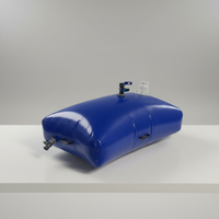 Réservoir souple en PVC pour l'agriculture et l'irrigation, équipement d'aquaculture, vente en gros, MOQ