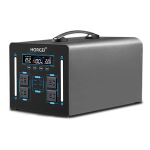 HORGEI <span class=keywords><strong>1500W</strong></span> 2500W 3500W Lifepo4 OEM ODM silencieux double moteur industriel d'urgence 50/60Hz 100A centrale électrique domestique panneaux solaires - Product Image 1