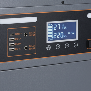 Estación de Energía Portátil de 3500W, Batería de 25.6V 125Ah, Sistema de Almacenamiento de Energía, Fuente de Alimentación de Respaldo Móvil, para Emergencias al Aire Libre, China - Product Image 3