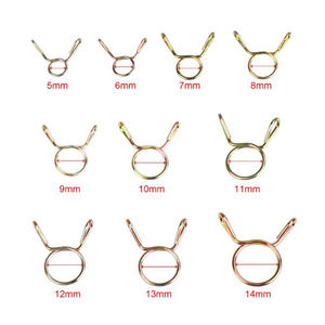 Crochet pivotant en acier inoxydable personnalisé en usine, attache de tuyau à simple fil, attaches de tuyau, résistance super forte - Product Image 2