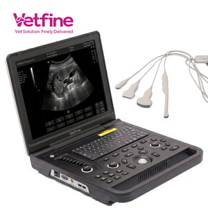 Máquina de Ultrasonido Veterinaria Portátil de 15 Pulgadas en Blanco y Negro con Doppler PW para Abdomen, Obstetricia/Ginecología, Cardiología - Product Image 3
