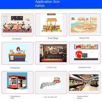 Imin Swan1 XL-1.6/10.1 Registre de point de vente de bureau pour les restaurants Android et Windows Système de commande et de paiement des restaurants