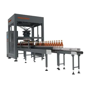 Robot Bottle Pick and Place Case Packer Pack into the Carton/Cans/Beverage/Beer Packing Line