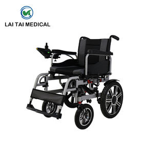 Sedia a rotelle pieghevole elettrica telecomandata di alta qualità sedia a rotelle comoda e durevole per disabili e persone anziane - Product Image 1