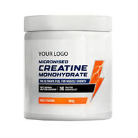 Créatine monohydrate en poudre 300g, boisson de récupération après l'entraînement, renforcement musculaire, soutien immunitaire, gestion de l'énergie, sans OGM, OEM, GMP