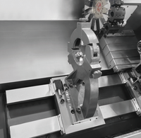 Centre de tournage CNC à lit incliné avec commande FANUC, 3 axes, 12 stations à outils, haute précision, machine à tourner CNC à vendre