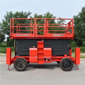 Plataforma Elevadora de Tijera Eléctrica Ever Star, Altura de Plataforma 6-14M, Capacidad 230-450kg, Plataforma de Trabajo Aéreo para Operaciones en Altura - Product Image 1