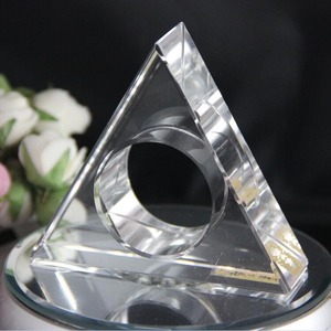 Servilletero de cristal triangular MH-00177B - Product Image 2