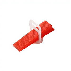Thien Quang Smart Tools Industrial Tile Leveling System Clips (PP Plastic) Transparent Self-adhesive Durable 3-Year Warranty - Product Image 1