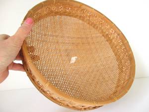 Handmade Woven Bamboo Reed <b>Basket</b> Large Vintage Fruit <b>Basket</b> <b>Wall</b> Hanging Gallery Decor <b>Storage</b> <b>Basket</b> Vietnam Factory Supplier - Product Image 1