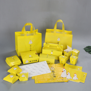 Scatola di imballaggio da asporto scatola di pollo fritto all'ingrosso Snack personalizzati Fast <span class=keywords><strong>Food</strong></span> consegna scatola pranzo stile buon pasto accetta il Design - Product Image 1