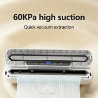 Machine de mise sous vide automatique à écran tactile personnalisée, 60 kPa, pour la maison, portable, pour emballer les aliments