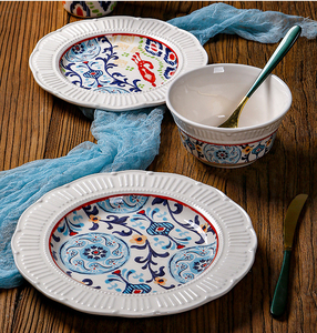 ชุดอาหารเซรามิกขายดี คุณภาพสูง พร้อมลวดลายวาดมือ - Product Image 2