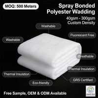 Loft Recovery Spray Rembourrage en polyester collé 100GSM, garnissage doux pour coussins, artisanat et rembourrage de poupées OEM
