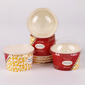 Tazón de Papel para Helado <span class=keywords><strong>Haagen</strong></span> Dazs, Tazón/Vaso de Papel Desechable Apto para Alimentos Helados, Personalizable - Product Image 3