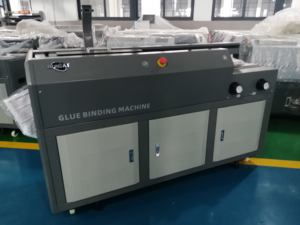 Pegamento lateral eléctrico 3 Ruedas <span class=keywords><strong>de</strong></span> goma Pegamento caliente Carpeta <span class=keywords><strong>de</strong></span> libros Máquina <span class=keywords><strong>de</strong></span> encuadernación - Product Image 3