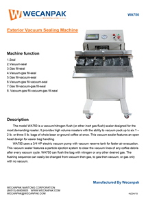 <span class=keywords><strong>Machine</strong></span> de mise sous vide électrique automatique extérieure |   Scelleuse sous vide <span class=keywords><strong>à</strong></span> injection d'azote commerciale pour grains de <span class=keywords><strong>café</strong></span> et <span class=keywords><strong>café</strong></span> <span class=keywords><strong>moulu</strong></span> - Product Image 6