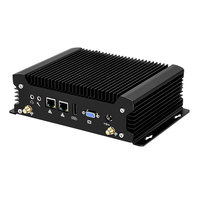 Mini PC NUC Intel I5-4278U con Windows 7/8/10 o Linux, 2 LAN, 2 COM, WIFI, 8 USB, Sin Ventilador, para Hogar o Uso Industrial