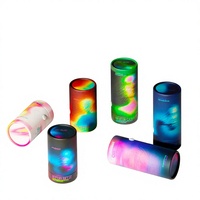 Empaque de Tubo de Papel Ecológico Personalizado con Logotipo para Botellas de Perfume, Caja de Regalo y Exhibición Sostenible de Marca