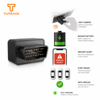 Perangkat OBD 4G dengan Baterai Cadangan Terintegrasi, Peringatan Anti-Pemutusan, Pelacakan GPS BDS LBS Real-Time, Geofence, Pelacak GPS OBD untuk Armada