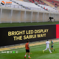 Écran LED périmétrique de stade de football de grande taille, panneaux LED pour usage extérieur, mur d'affichage LED pour stade