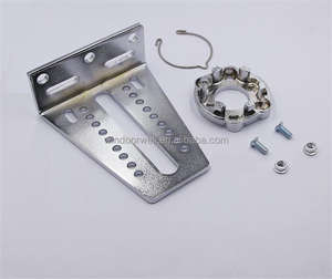 Composants d'obturateur de plantation en aluminium Accessoire de support de tête de <span class=keywords><strong>moteur</strong></span> tubulaire - Product Image 6