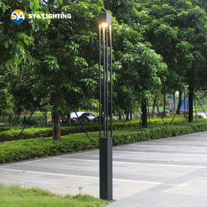 SYA-1401 Neues Design führte Garten licht im Freien IP54 wasserdichte Lampe 20w 30w führte Landschaft Pol Top Post Garden light - Product Image 5