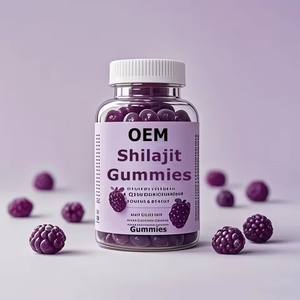 Gomitas de Shilajit al por Mayor OEM, Resina de Shilajit Pura del Himalaya, Suplemento de Shilajit con Aceite de Semilla Negra, Gomitas Nootrópicas - Product Image 1