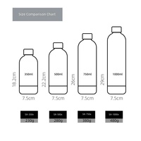 Bouteille d'eau portable à faible MOQ en acier inoxydable à double paroi isolée sous vide sans BPA à petite ouverture pour le sport et les activités de plein air