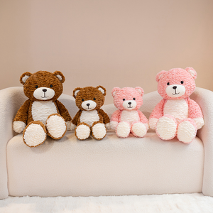 دمية دب قطيفة جديدة لطيفة عالية الجودة كبيرة الحجم، لعبة دب ناعمة ولطيفة للأطفال - Product Image 6