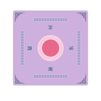 Tapis de mahjong imprimé sur mesure, motif personnalisé, coussin en caoutchouc antidérapant, réduction du bruit, tapis de table de mahjong pour la maison et le club