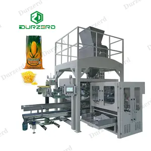 Schlussverkauf Lebensmittelgetreideverpackungsmaschine 10 kg vollautomatische Getreideverpackungsmaschine Maisverpackungsmaschine für Getreide