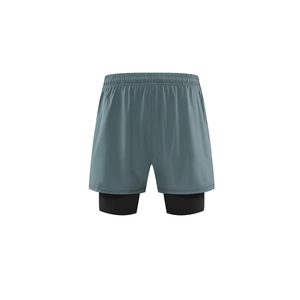 Shorts de basketball <span class=keywords><strong>pour</strong></span> hommes, sportifs, noirs, élastiques, taille mi-haute, en polyester respirant, séchage rapide, <span class=keywords><strong>pour</strong></span> l'été - Product Image 4