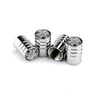 Chambre à air de pneu automobile en alliage d'aluminium, couleur personnalisée, logo sur mesure, bouchon de valve en caoutchouc avec étiquetage métallique, haute qualité, origine Chine