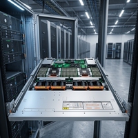 Serveur en rack 1U R6715, jusqu'à 3 GPU à largeur unique, haute densité de processeurs