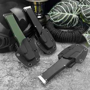 Couteau EDC d'extérieur MT-HALO VI, couteau de chasse, de pêche, de survie, outil de camping multifonctionnel, couteau de poche portable, étui Kydex - Product Image 5