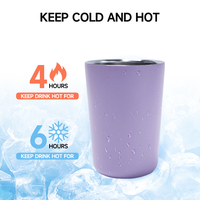 Tasse isotherme populaire ODM/OEM sans BPA, avec logo personnalisé, en acier inoxydable, isolée, anti-fuite, plusieurs couvercles, fabricant, promotion cadeau