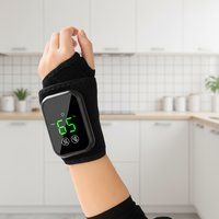 YIJIAN Chauffe-jambes massant fiable et stable avec 5 niveaux de température réglables, minuterie automatique 30 minutes, 3 types de pression, USB