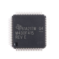 MSP430F415IPMR 16 Bit Mikrokontroler Daya Rendah MCU 8KB Flash LCD Driver ADC Timer LQFP64