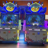 Machine de jeu vidéo d'arcade Crab King à monnayeur, machine de divertissement pour centres de jeux et centres commerciaux intérieurs