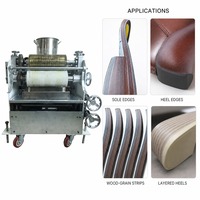Machine à chaussures KH-4032 - Composants essentiels du moteur à engrenages et du roulement - Machine d'impression et de coloration des motifs des semelles et des bords supérieurs - 220V