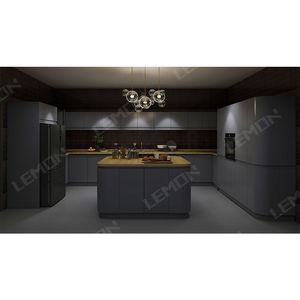 Home Furniture Kitchen <strong>Cabinet</strong> Set with Handle Big Kitchen <strong>Pantry</strong> <strong>Cabinet</strong> Storage Designs - Product Image 2