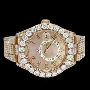 Export Quality Ice Out Bling Moissanite Diamond Quartz <b>Watch</b> Hip Hop Style Luxury <b>Watch</b> <b>for</b> Men <b>Women</b> Available <b>For</b> Sale - Product Image 1