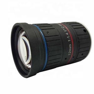 Ống Kính CCTV Gắn Chữ C 8 Megapixel 12Mm Ống Kính Tiêu Cự Cố Định Iris Thủ Công Ống Kính Máy Quay Video - Product Image 1