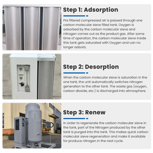 Máy tạo oxy di động NEWTEK, công nghệ PSA, tinh khiết cao, dùng trong y tế và luyện kim sắt thép - Product Image 6