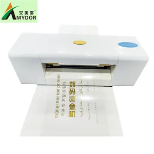 Amydor AMD360A digital hot stamping foil printing printer machine for paper, leather, invitation wedding card cheap price