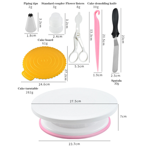 Kit de 134 Piezas de Herramientas y Accesorios para Hornear y Decorar Pasteles - Product Image 5