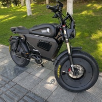 Vélo électrique Black Warrior 60ah avec batterie lithium amovible, étanche, en alliage d'aluminium, 60V, vélo de montagne électrique, pas encore d'avis
