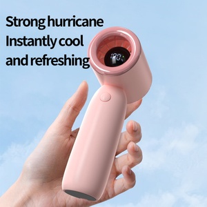 Nuevo Ventilador de Mano USB Recargable sin Aspas, Portátil, con Logotipo Personalizado, Embalaje en Caja de Plástico, para Uso en Hoteles, Velocidad Ajustable, Tamaño Pequeño - Product Image 3